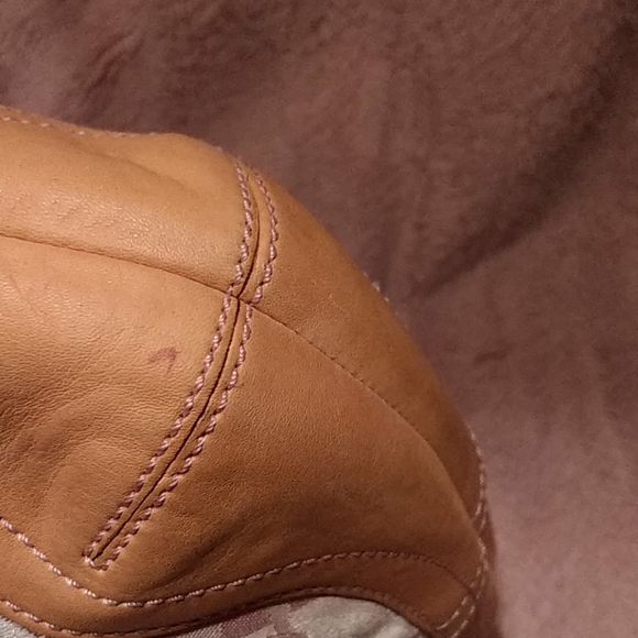 Authentic Coach w mono/leather handbag - Picture 6 of 12